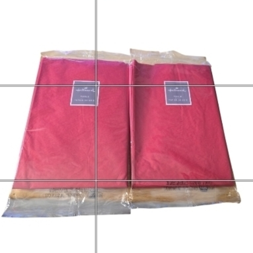 Hallmark Bulk Tissue Paper 60 Ct. Sheets Solid Red for Any Occassion NEW